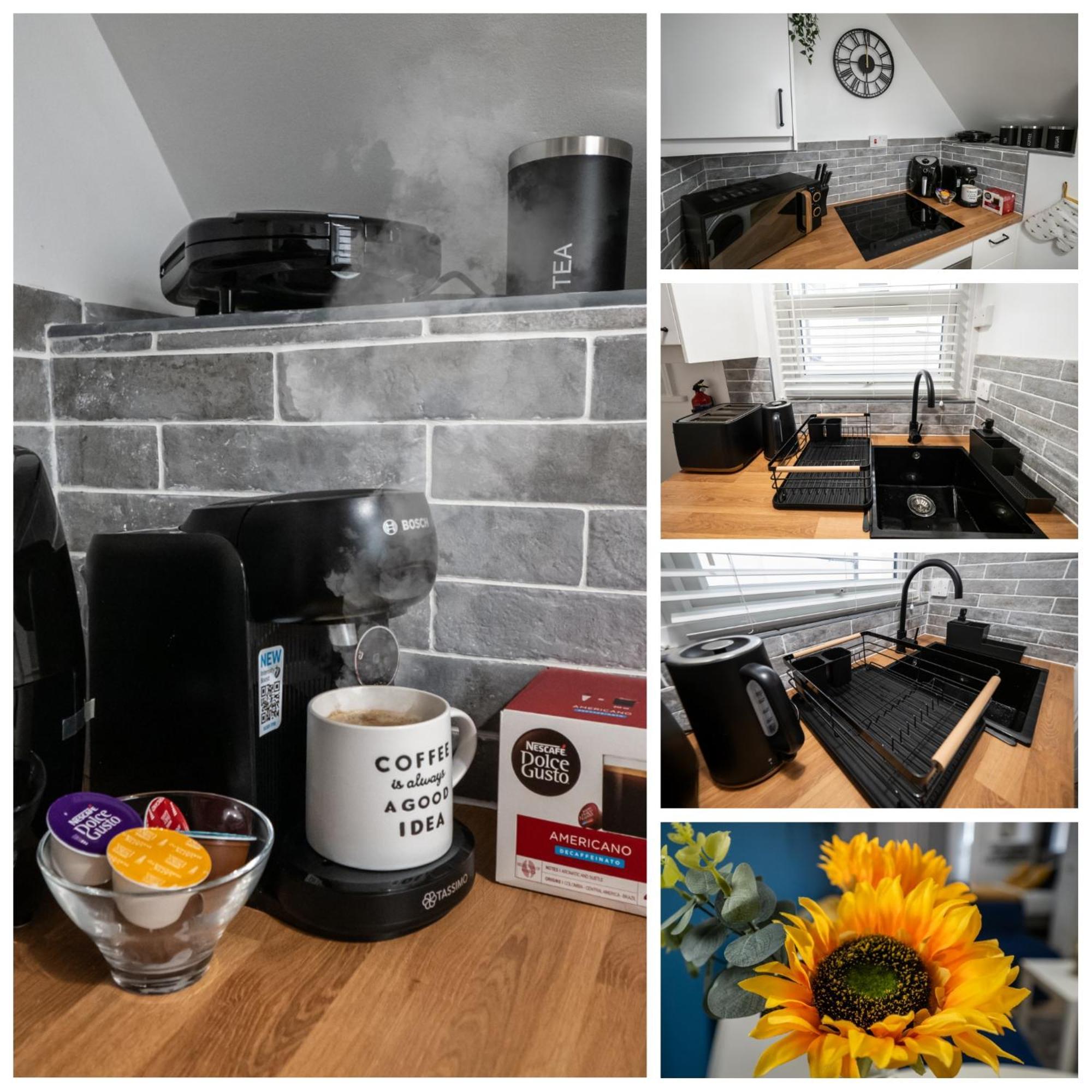 Appartamento Seaside Retreat: Luxury 1-Bed, Free Parking Portsmouth Esterno foto